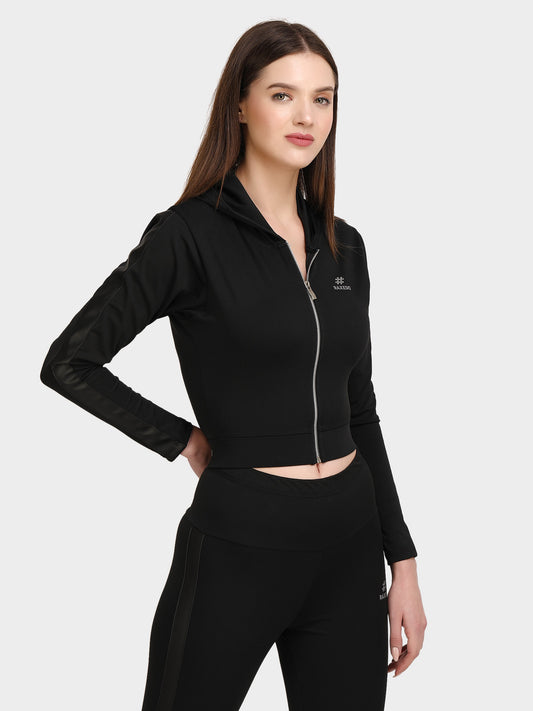 Slim Fit Crop Top Jacket