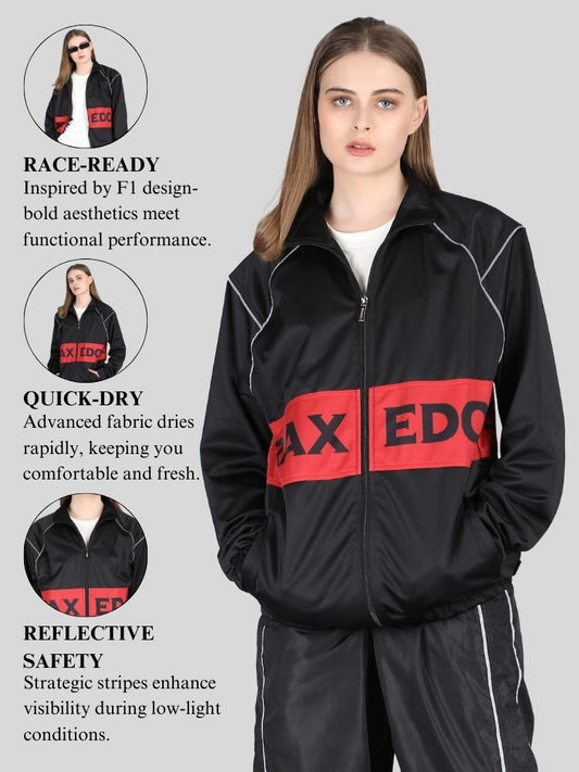 F1-Inspired Sports Jacket for Women