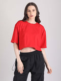 oversized crop top