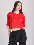 oversized crop top