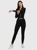 Slim Fit Crop Top Jacket
