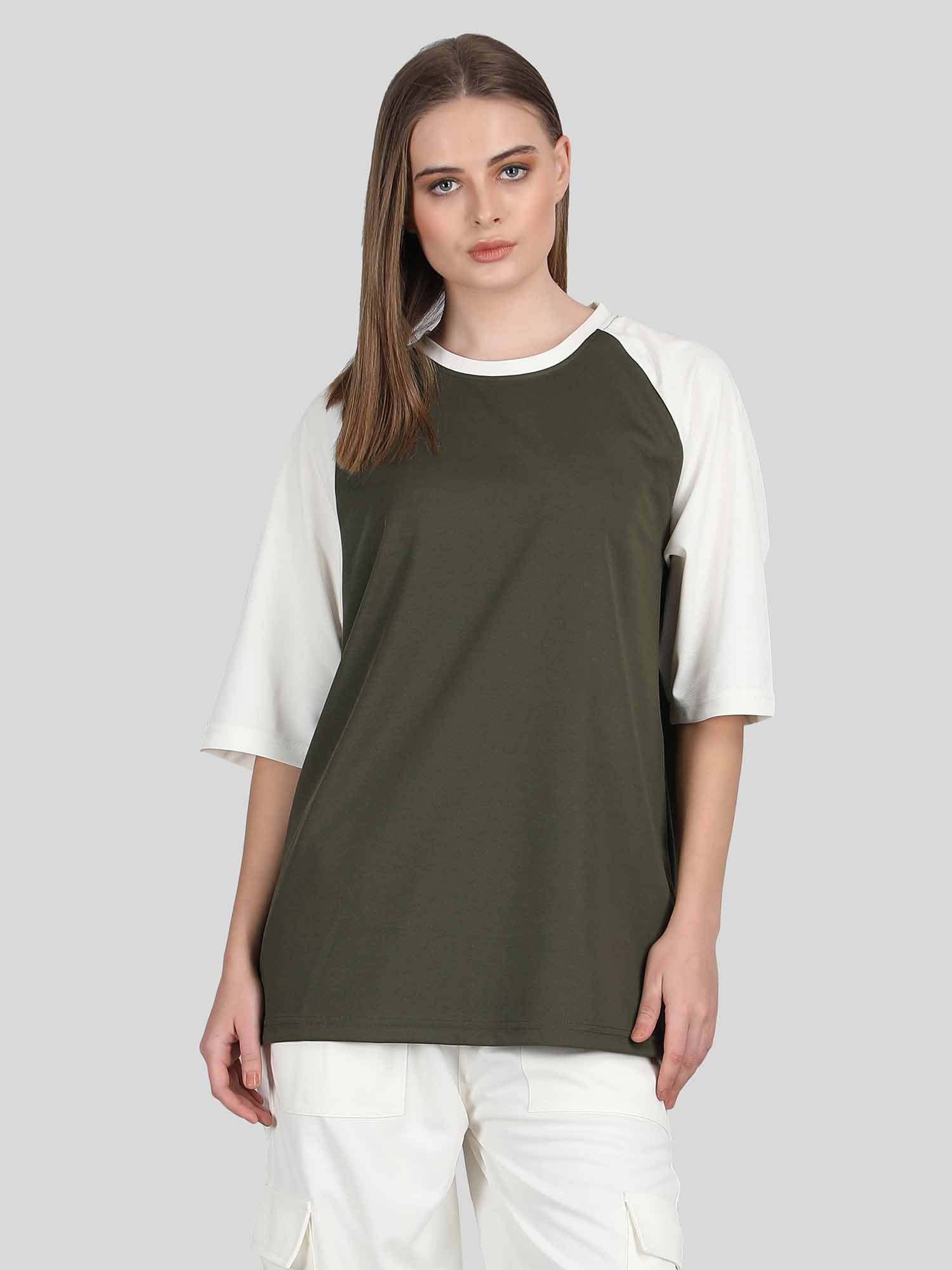 Raglan Tshirts for Women - Oversized