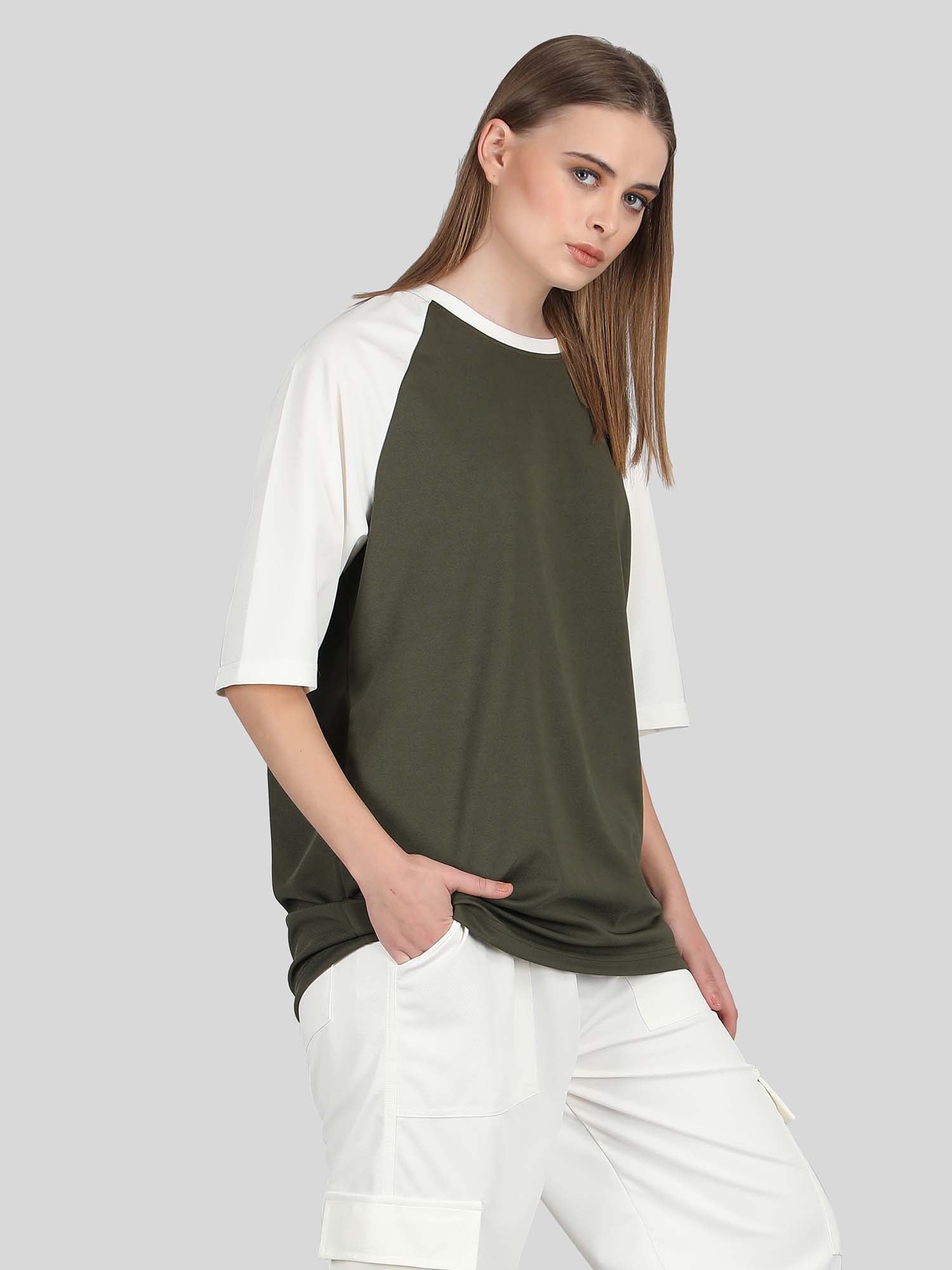 Raglan Tshirts for Women - Oversized