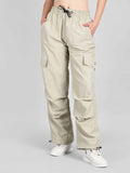 Baggy parachute cargo pants