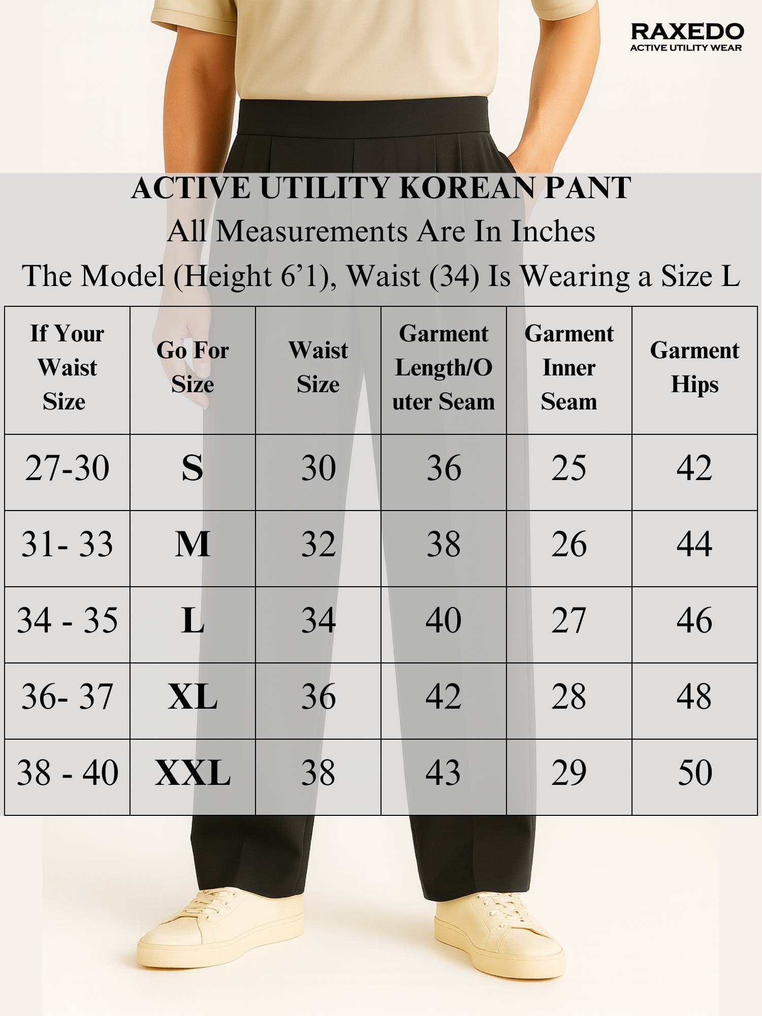 Korean Pants for Men - Formal Office Trousers