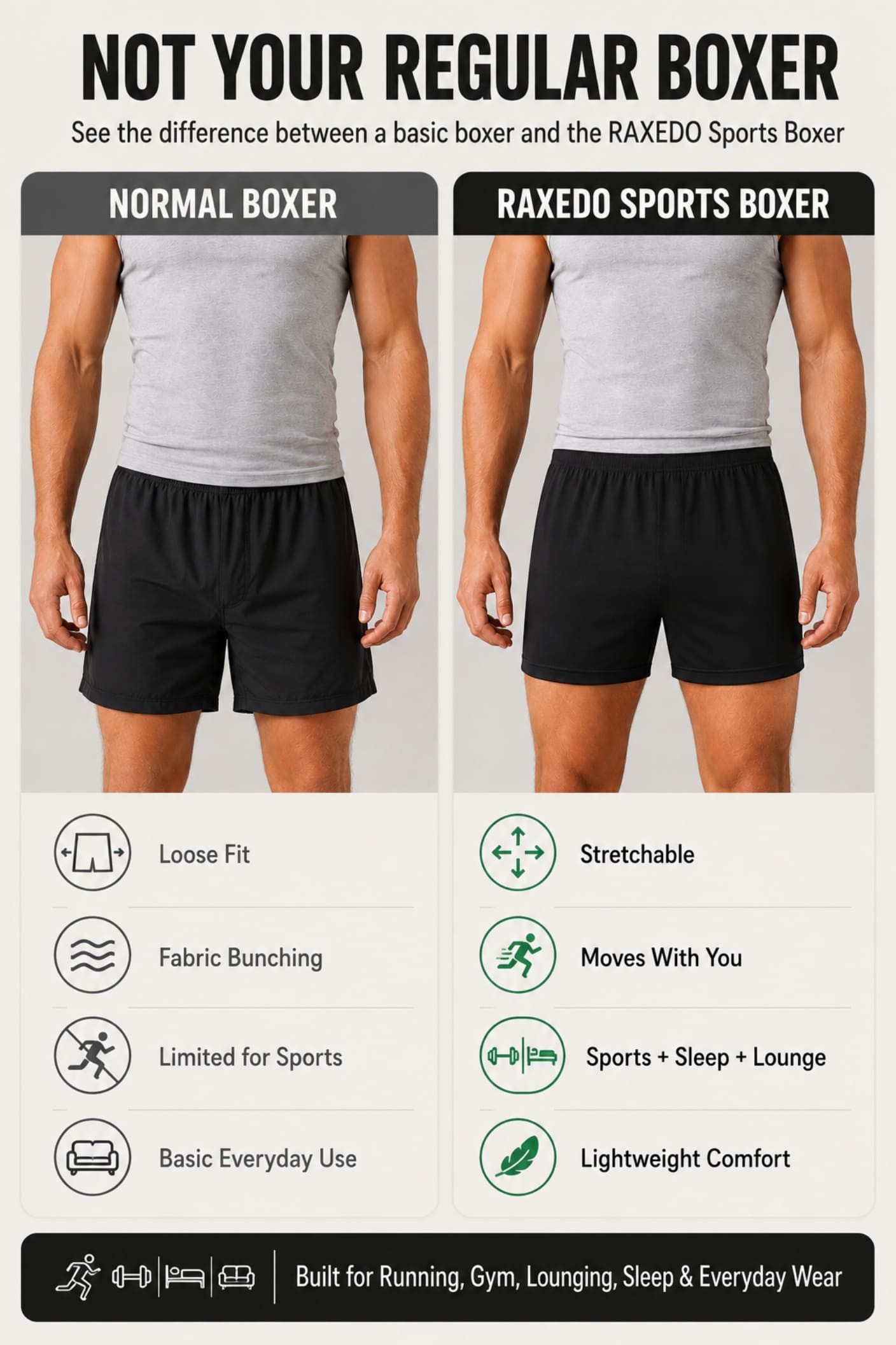MEN BOXER SHORT FOR MEN