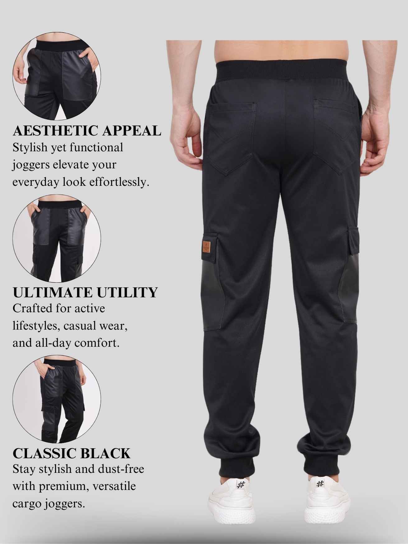 baggy track pants for men