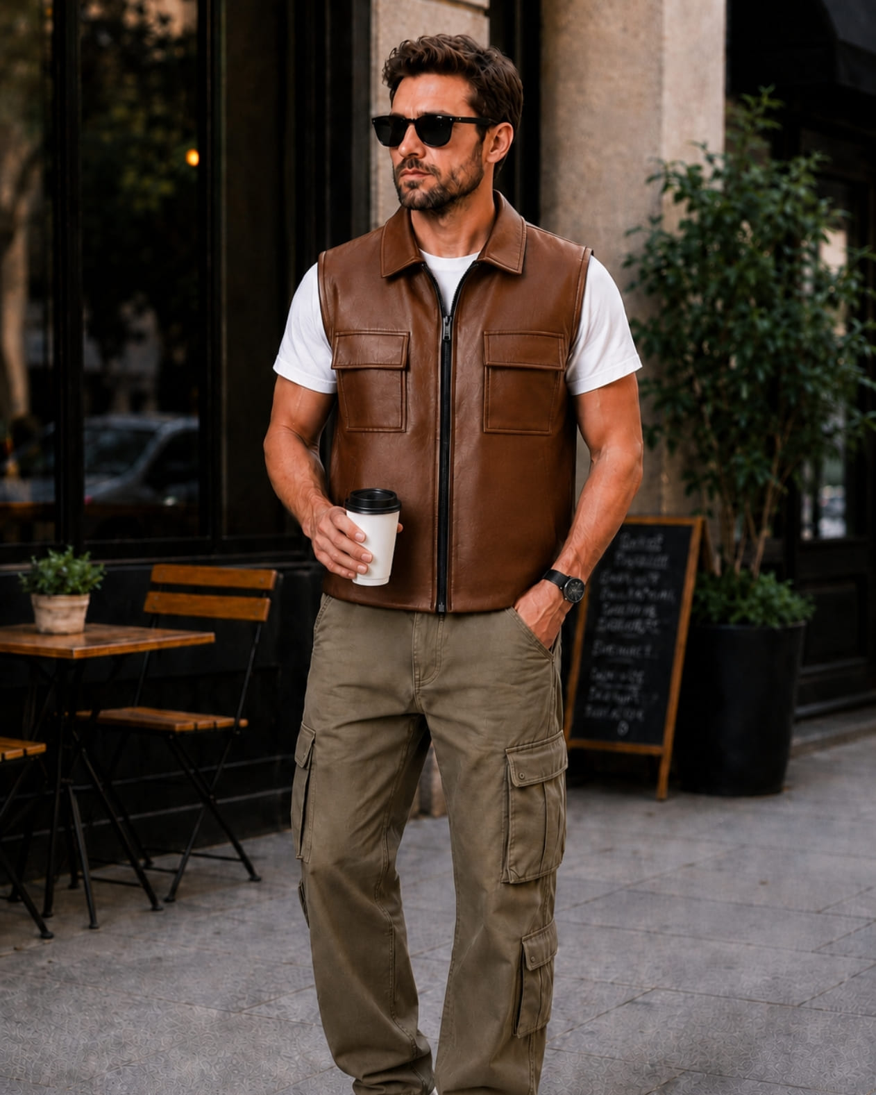 Brown