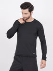 Men Compression T-shirt with Phone Holder