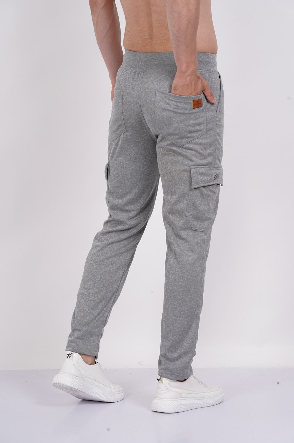 Grey Cargo Pants Mens - Dri-FIT