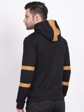 mens black zip hoodie