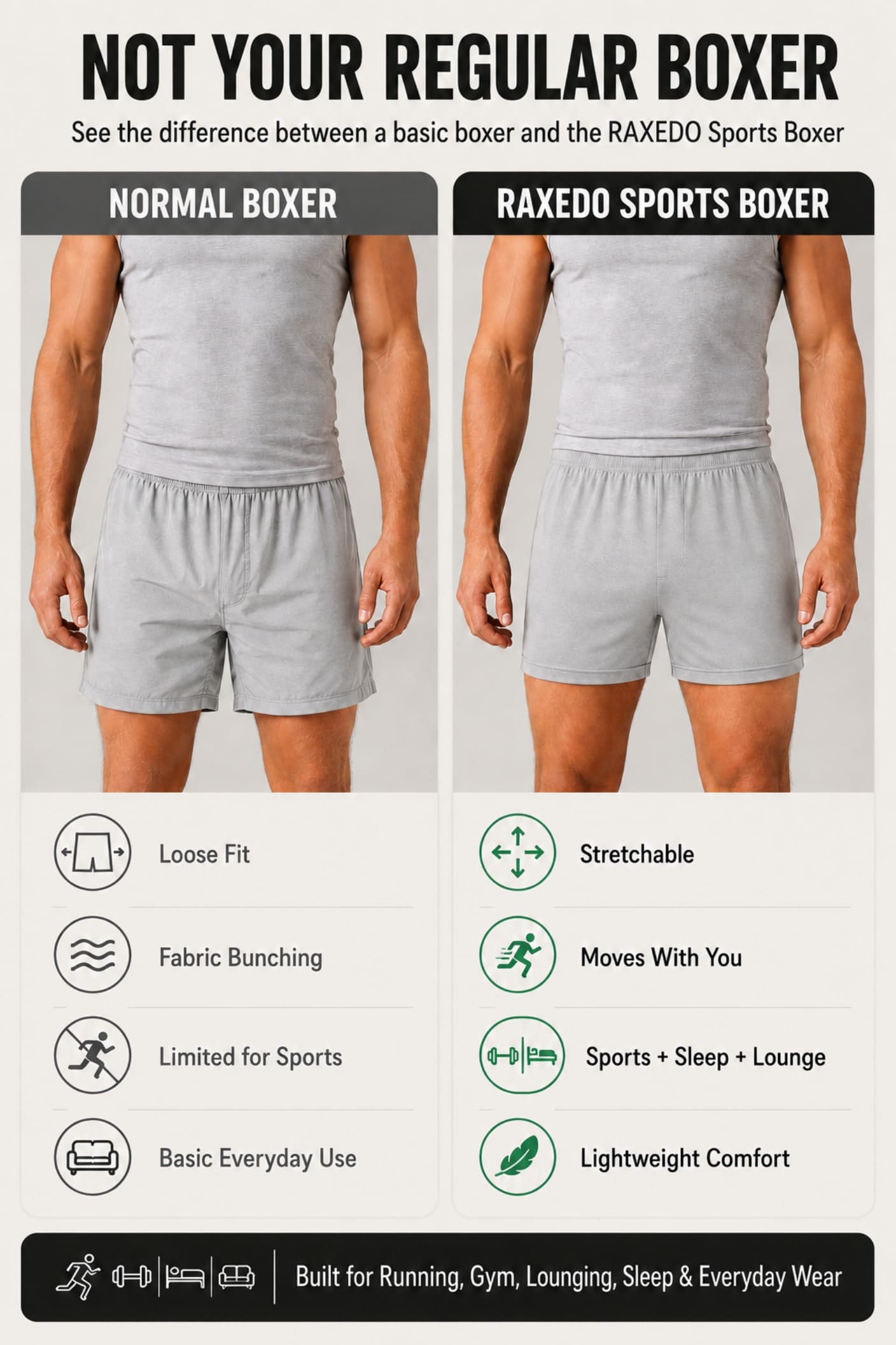 MEN BOXER SHORT FOR MEN