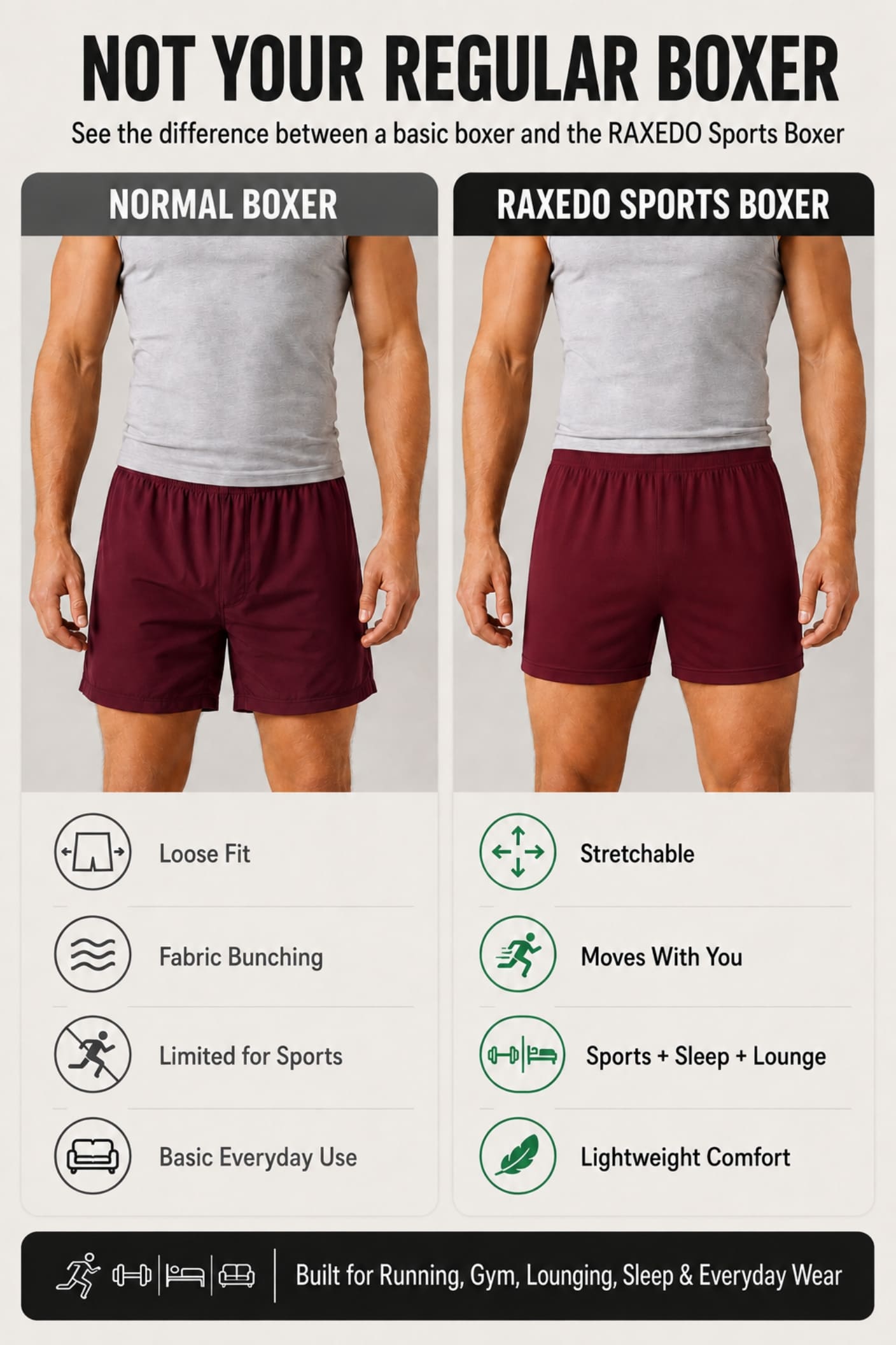 MEN BOXER SHORT FOR MEN