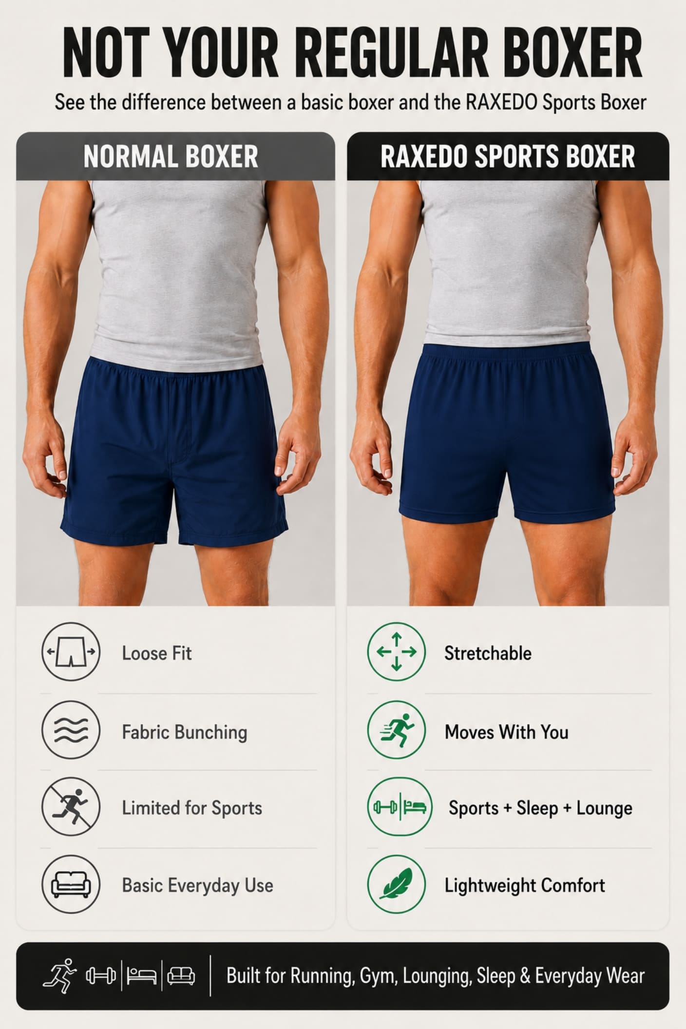 MEN BOXER SHORT FOR MEN