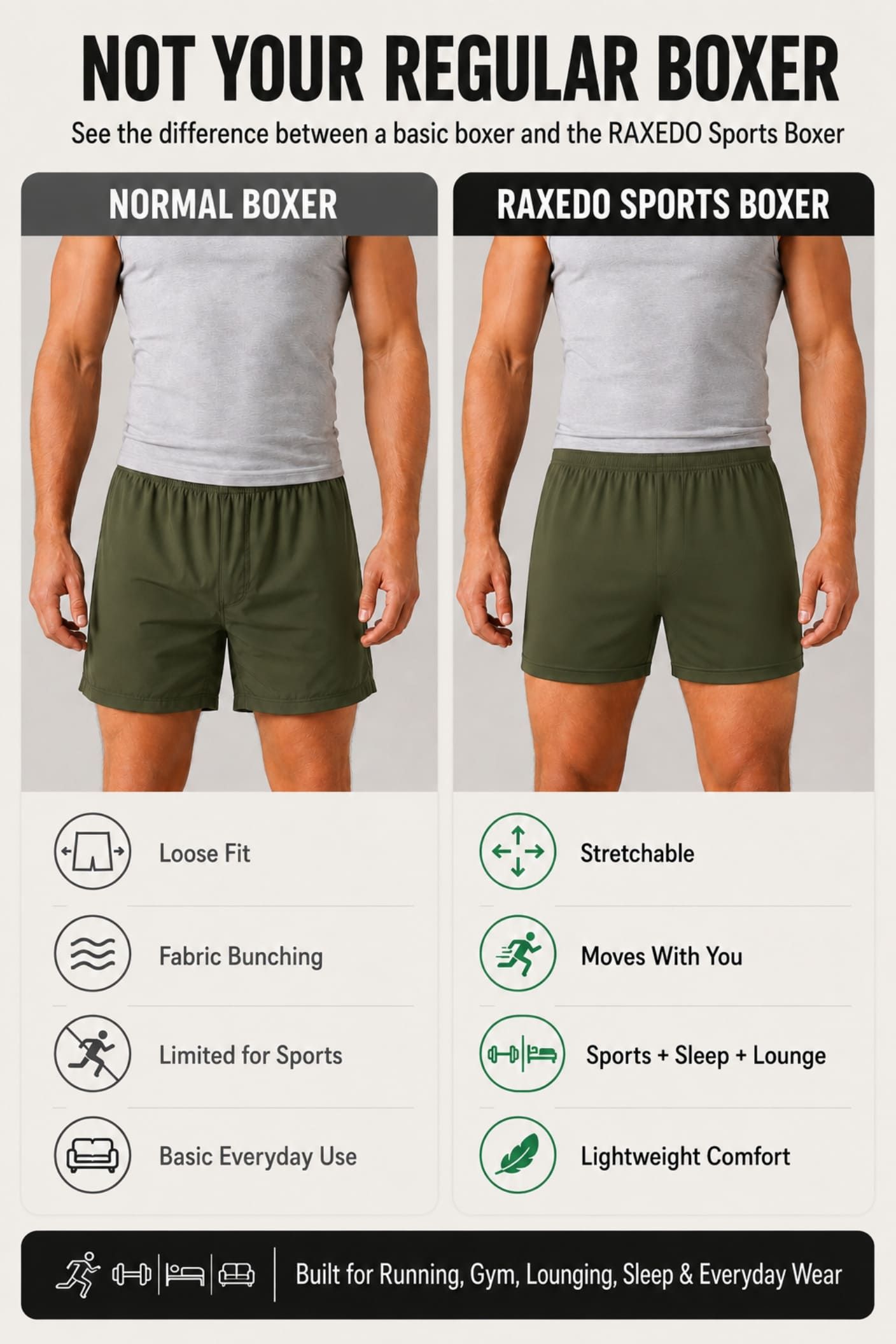 MEN BOXER SHORT FOR MEN