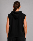 Women's Sleeveless Dri-fit Hoodie Gym Tops for Women