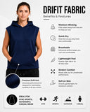 Women's Sleeveless Dri-fit Hoodie Gym Tops for Women