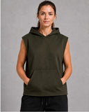 Women's Sleeveless Dri-fit Hoodie Gym Tops for Women